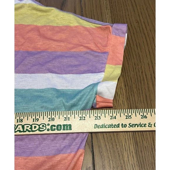 Haptics By Holly Harper Plus Short Sleeve shirt Tunic colorful‎ Size Small - Picture 4 of 6